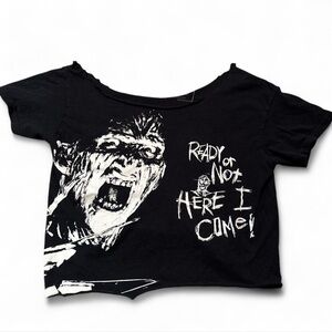Freddy Kruger crop top